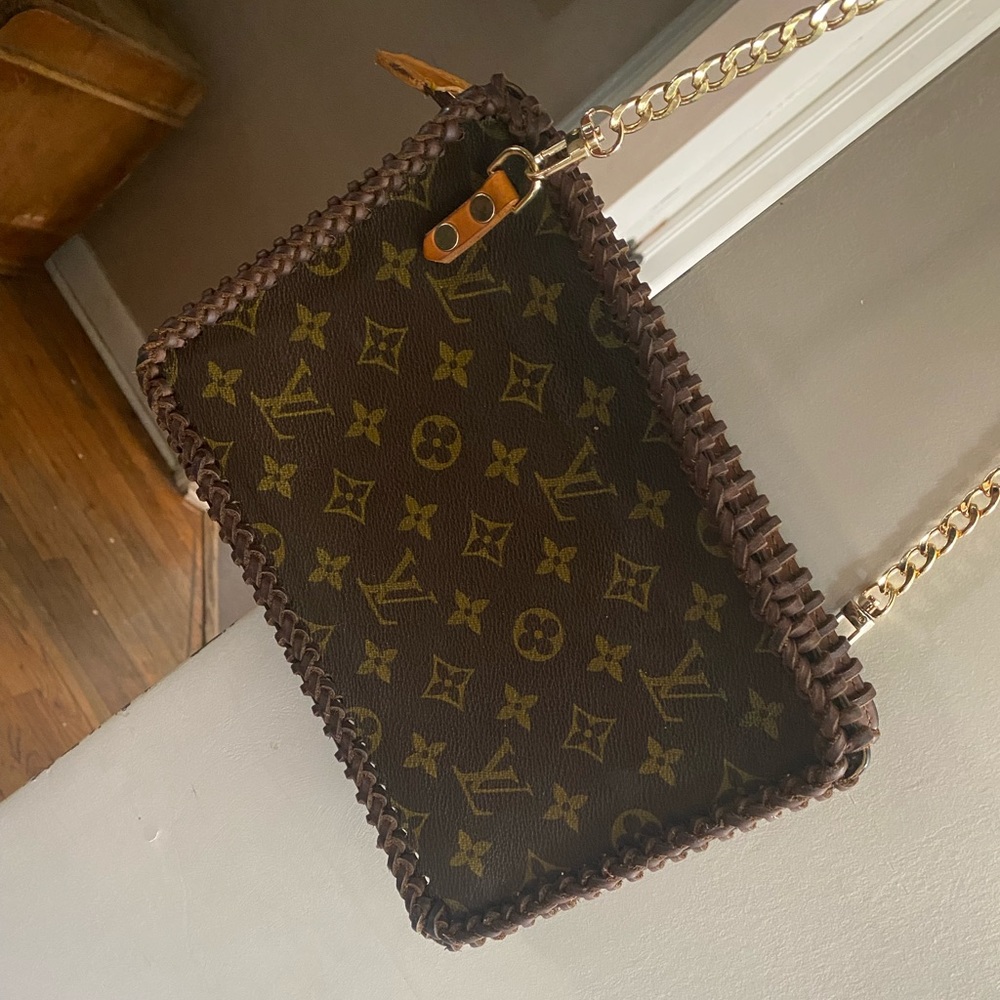 Vintage boho braided cross body